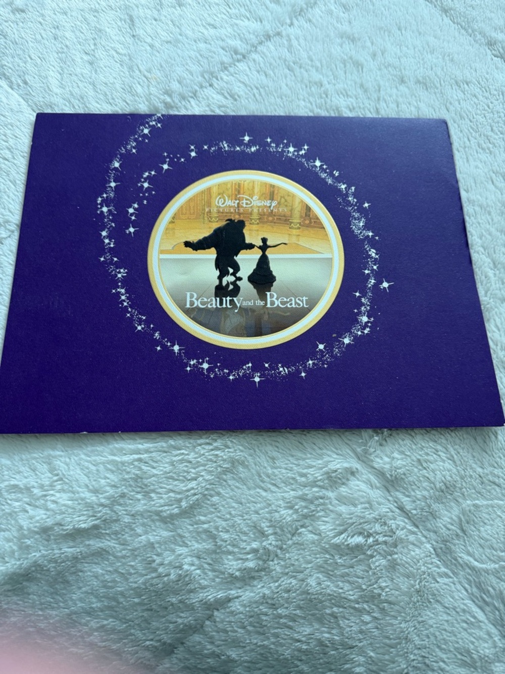 Walt Disney Beauty and the Beast lithograph